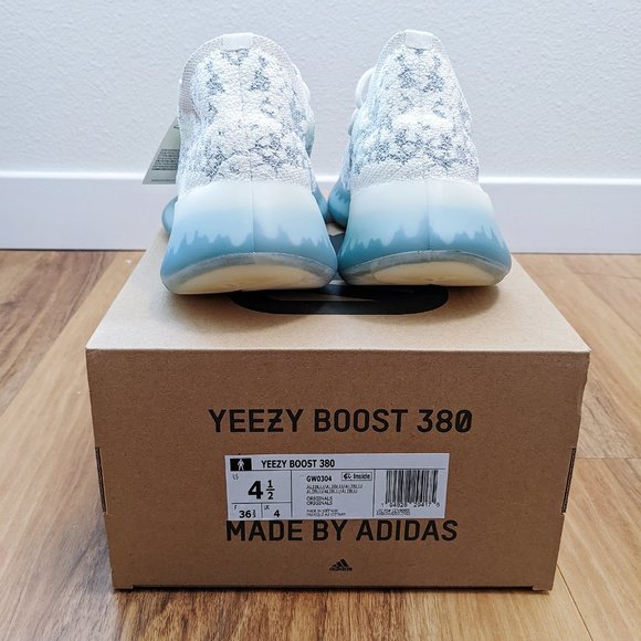 NEW Adidas Yeezy Boost 380 in Alien Blue - Men\'s Size 4.5 main image 4